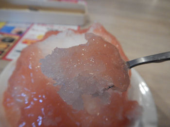 ガスト とろ〜り白桃＆「カルピス」のかき氷